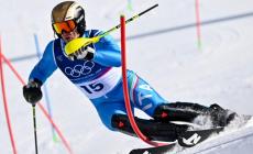 Il debutto olimpico di Saccardi: perde un bastoncino ma brilla in combinata