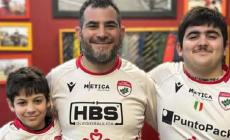 Pap&agrave; &laquo;Veleno&raquo; e il figlio Samuele in campo insieme: &laquo;Che emozione&raquo;