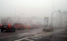 Nebbia a Parma: visibilità ridotta a 150 metri in A1 