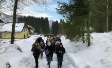 Gli studenti parmigiani in visita al campo di Ebensee Foto