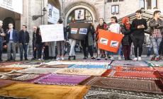 51 tappeti a Parma per ricordare le 51 vittime della Nuova Zelanda Foto