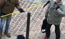 L'inviato Militello in piazza a Fidenza