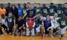 Ulivi: la partita di calcio tra studenti e migranti