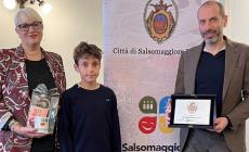 Ethan Botti, il 12enne campione di moto ricevuto dal sindaco