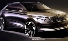 Skoda Kamiq, i primi disegni