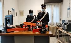 Noceto, da fuori regione con motoseghe dalla matricola abrasa: denunciato