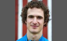 Adam Ondra  oggi pomeriggio  a Parma  
