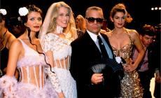 Addio al "kaiser" della moda: Lagerfeld e le sue muse Le foto 