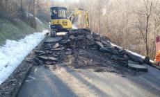 Albareto: tre strade ancora chiuse al traffico causa frane
