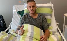 Dimarco, operazione riuscita: "Torner&ograve; pi&ugrave; forte di prima"