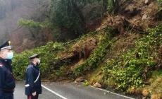 Frana sulla statale 12, Abetone isolato dal lato Toscana