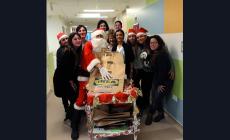 Babbo Natale Ikea in Oncoematologia pediatrica