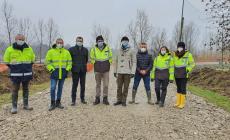 Iniziati i lavori per la costruzione dell'argine del  torrente Baganza
