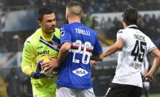 Sampdoria-Parma 2-0: foto da Genova