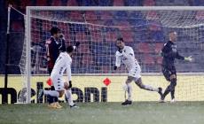 Bologna-Benevento finisce 1-1 sotto la neve