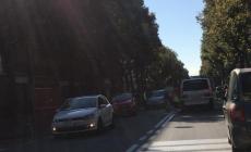 Incidente in via Fleming: soccorsa una donna, disagi al traffico