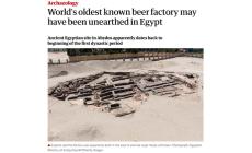 Scoperto in Egitto il più antico birrificio al mondo - Video 