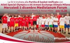 Olimpia Milano e Special Olympics insieme al Forum