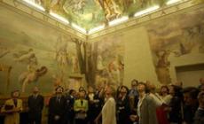 Gli affreschi nascosti di  Palazzo Ducale  