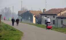 Nella Bassa "arancione" vanno di moda le passeggiate all'aria aperta - Foto 
