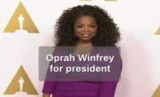 Oprah Winfrey for president