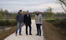 Sala: aperto un nuovo collegamento alla pista ciclopedonale lungo il Baganza