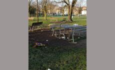 Quel che resta della festa al parco Martini - Foto