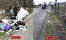 Scaricava i rifiuti per strada: multa di 600 euro a un nigeriano 