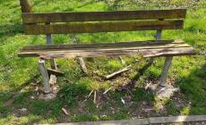 Vandali al parco. E il sindaco si arrabbia: «Scopriamo chi è stato»