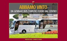 Raggi: "I bus turistici fuori dal centro da gennaio"
