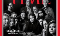Time sceglie come persone dell'anno i giornalisti, "guardiani" della verità 