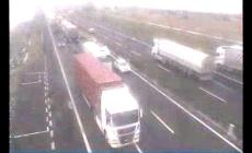 Code a tratti per traffico intenso fra Parma e Reggio in A1 