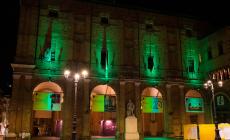 Il Municipio si &egrave; illuminato di verde: Parma  festeggia San Patrizio
