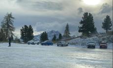 Primavera, ma non sulle Dolomiti: -19 a Passo Cimabanche