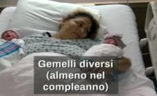 Gemelli diversi (di compleanno): uno &egrave; nato nel 2017, l'altro allo scoccare del 2018