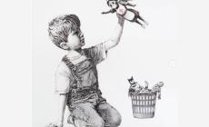 Asta record per Banksy, opera battuta a 19,4 milioni