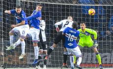 Due gol in tre minuti, la Sampdoria batte il Parma 2-0 sotto la pioggia di Marassi 