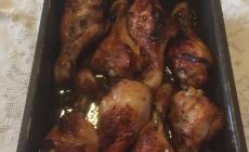Cosce di pollo  in agrodolce