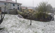 Una spolverata di neve imbianca Tarsogno e Tornolo