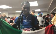 Osakue, quinta e felice: "Un successo essere qui"