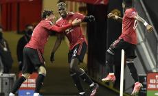 Roma avanti nel primo tempo poi bastonata (6-2) dal Manchester