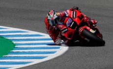 Doppietta Ducati a Jerez. Miller, Bagnaia e Morbidelli sul podio