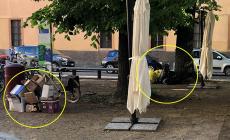 Piazzale Boito si presenta così