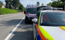 Langhirano, brutta caduta di un 50enne in bicicletta