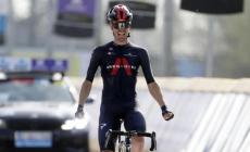 Il belga Merlier vince lo sprint a Novara 