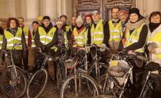 I ciclisti anti-smog scendono in piazza (Garibaldi)