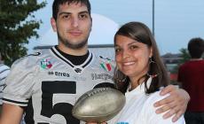 Luana, il sorriso si spegne a 37 anni: le lacrime della famiglia dei Panthers e dell'Anmic 