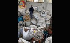 La polizia recupera oltre 50 tonnellate di rame per un valore di 300 mila euro