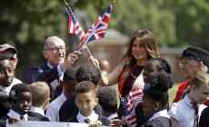 Veterani entusiasti della bellezza di Melania