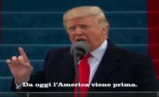 Trump: ''Da oggi l'America viene prima''